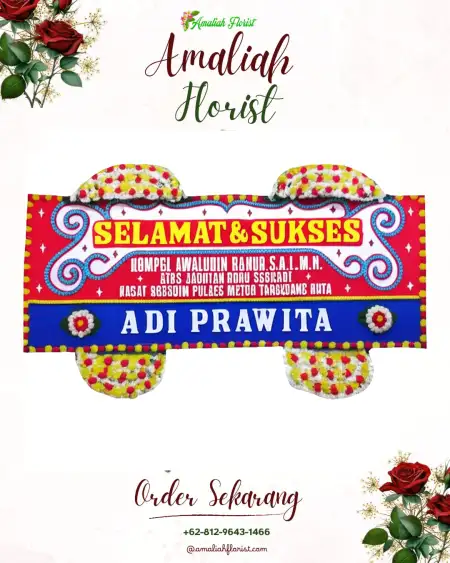 Papan Bunga Ucapan Selamat Madidir Ure